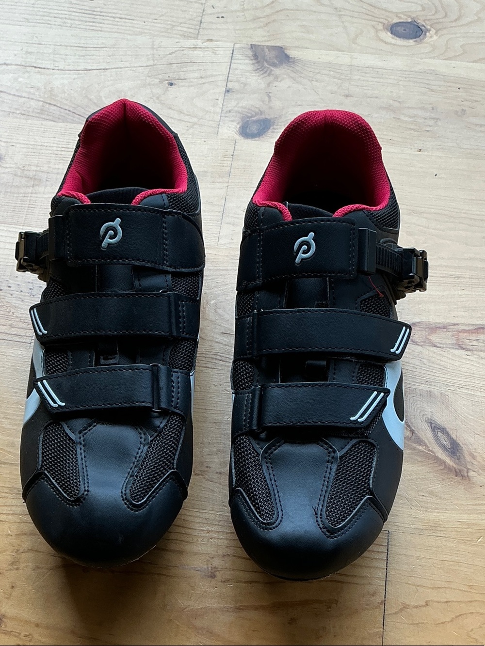 Peloton Black Cycling Shoes - Size 47